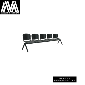 BANQUETA DE ESPERA 5 CUERPOS